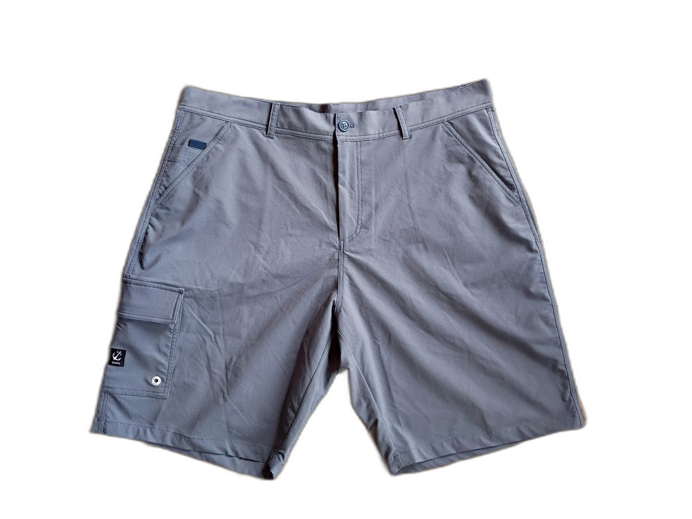 HIHO Anchor Cargo Shorts Size 38 Slate Blue 10" Inseam